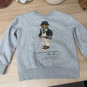 Kids Ralph Lauren teddy bear sweatshirt